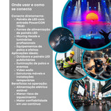 Cabo Alimentação Profissional 8 Metros Powercon True1 Xiongnu