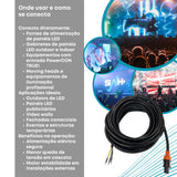 Cabo Força Painel Led Powercon True1 Linoya 3x2,5mm - 9m