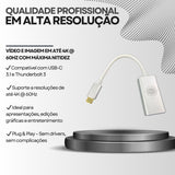 Adaptador USB-C para Mini DisplayPort (Mini DP) Palide – Resolução 4K e 60Hz