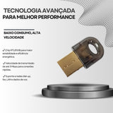Adaptador Bluetooth Usb 5.0 Controle Xbox/ps3/ps4 No Pc 1449