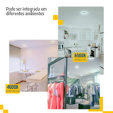 Painel Led 22CM 18W Sobrepor Redondo Luminária