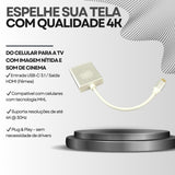 Cabo Adaptador USB-C para HDMI 4K Palide – Alta Performance e Espelhamento MHL