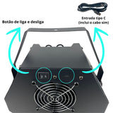 Máquina de bolhas de sabão profissional bivolt