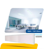 Painel Led 15x120 36W Sobrepor Retangular Luminária