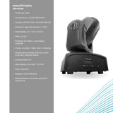 Moving Head Spot Led RGB 30w Globo + Disco De Cor Dmx Dj
