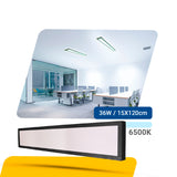 Painel Led 15x120 36W Sobrepor Retangular Luminária