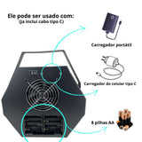Máquina de bolhas de sabão profissional bivolt