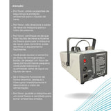 Máquina de Neve Artificial 1500W com LED RGB