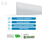 Painel Led 22x122 36W Embutir Retangular Luminária