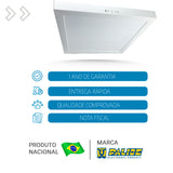 Painel Led 30x30cm 24W Sobrepor Quadrado Luminária