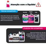 Máquina de Fumaça com Globo Multi Efeito e 9 LEDs