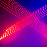 Barra de Laser Vermelho 8 saidas Laser Dmx Para Eventos exclusivos