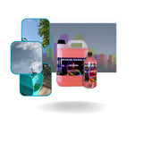 Líquido Para Maquina De Bolha Sabão 1 ou 5 Litros