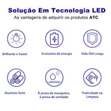 Painel Led 32x32 26w Embutir Quadrado Luminária