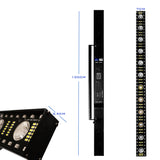 Ribalta Barra Led RGB 3 em 1 matriz lineal Dmx com efeito trilho