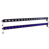 Ribalta Led Luz Negra Uv Efeito Neon 1 metro 18 Leds