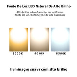 Painel Led 62X62 48W Embutir Quadrado Luminária