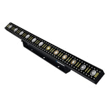 Ribalta Barra Led RGB 3 em 1 matriz lineal Dmx com efeito trilho
