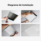 Painel Led 32x32 26w Embutir Quadrado Luminária