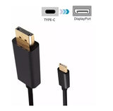 Cabo Adaptador Usb-c Para displayport Type C 4k-2k 60hz V-90