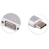 Adaptador De Usb-c Para Vga - Conversor Type C Usb 3.1 126