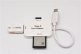 Usb 3.1 Type-c Usb-c Otg Leitor De Cartões+hub