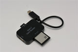 Usb 3.1 Type-c Usb-c Otg Leitor De Cartões+hub