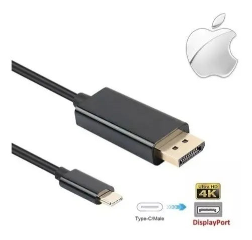 Cabo Adaptador Usb-c Para displayport Type C 4k-2k 60hz V-90