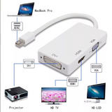 Mini Displayport Macbook Hdmi, Vga E Dvi 3 Em 1 558