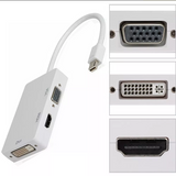 Mini Displayport Macbook Hdmi, Vga E Dvi 3 Em 1 558