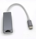 Adaptador Usb-c 3.0 Para Ethernet 10/1000 Mbps Rj45 Type-c