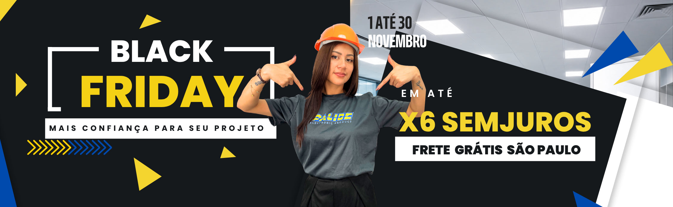 Banner PALIDE PRO - Painel LED