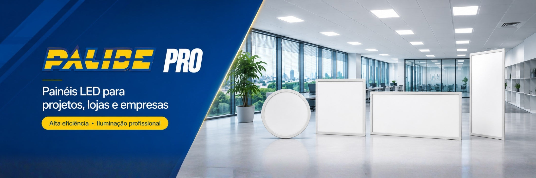 Banner PALIDE PRO - Painel LED